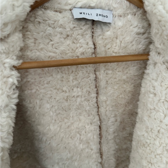 Faux Sheepskin Coat - Picture 3 of 4